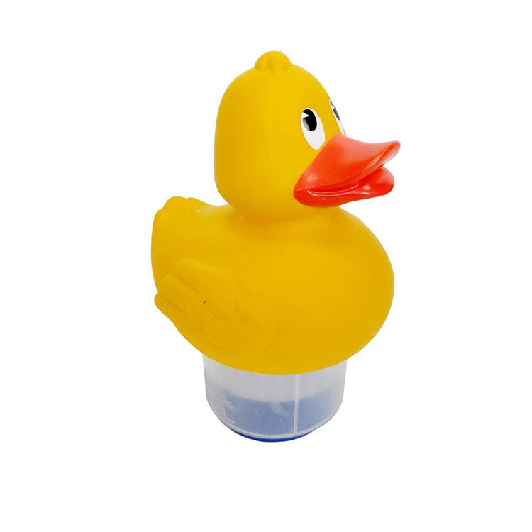 BONNY Duck Swimming Pool Chemical Dispenser Cute Animal Chlorine Dispenser for Above Ground Pool