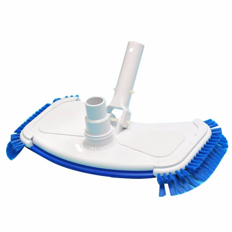 Customized Swimming Pool Wall Brush Vacuum Head With Side Brushes