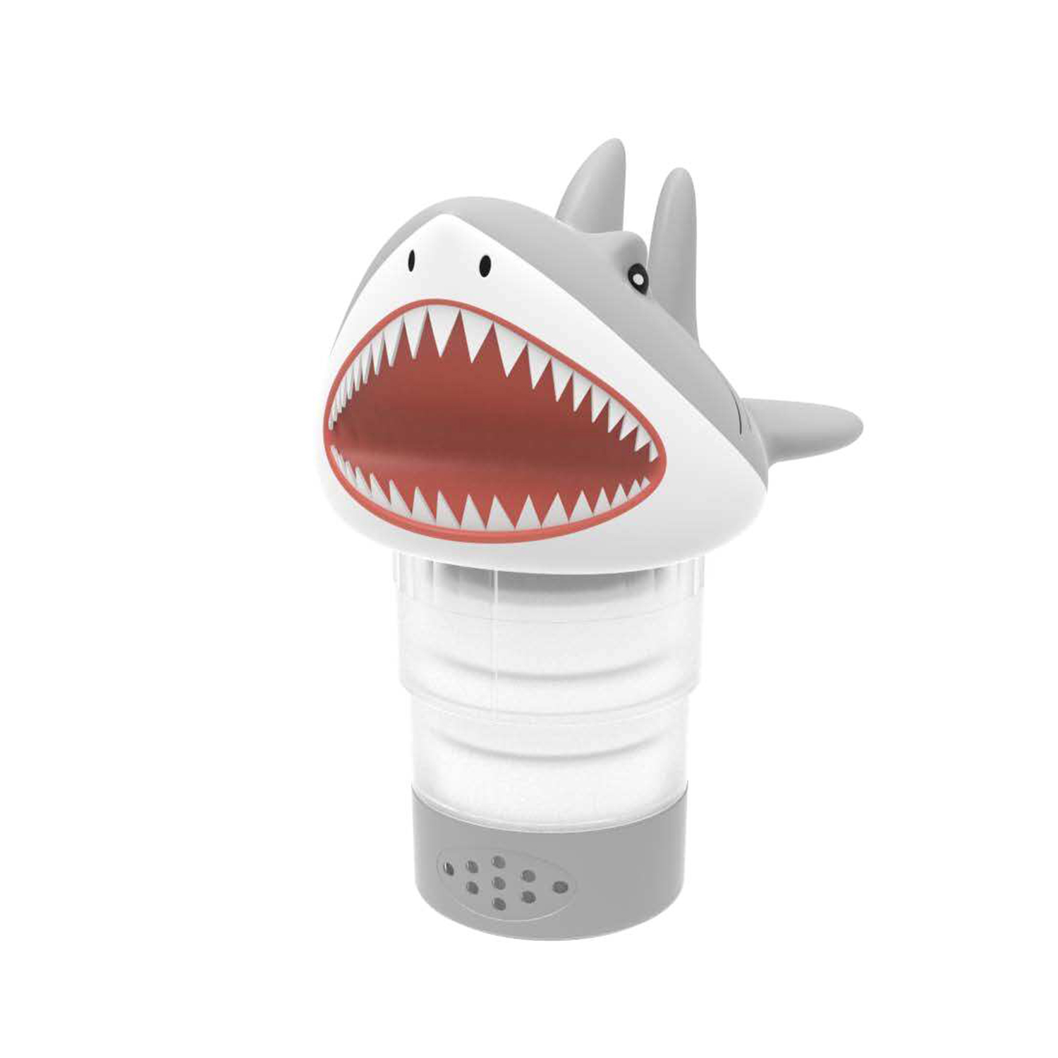 Factory Custom Pool Accessories Shark Chlorine Floater Floating Swimming Pool Chlorine Dispenser